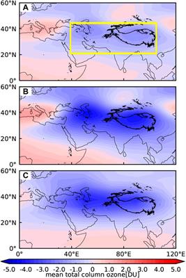 Attribution of the Principal Components of the Summertime Ozone Valley in the Upper Troposphere and Lower Stratosphere